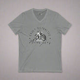 Funny Ladies Motorcycle VNeck TShirt